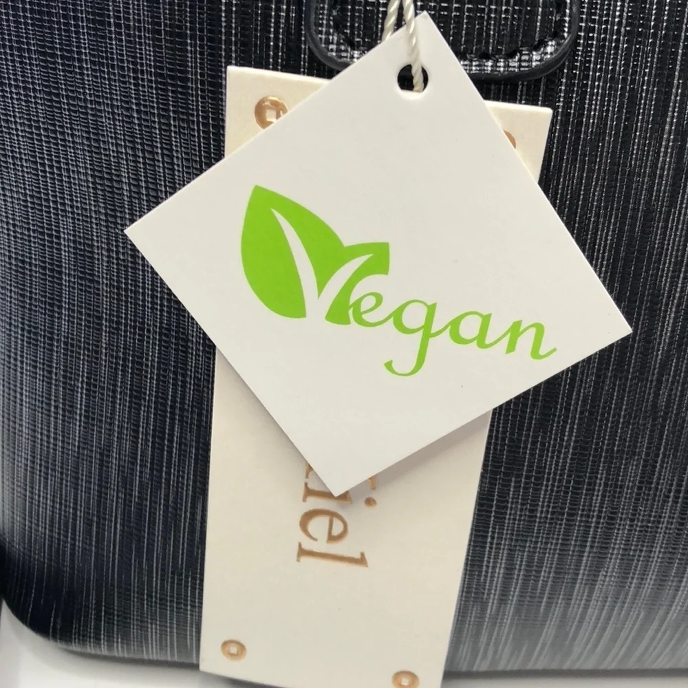 Le Miel black vegan leather satchel - Picture 4 of 6